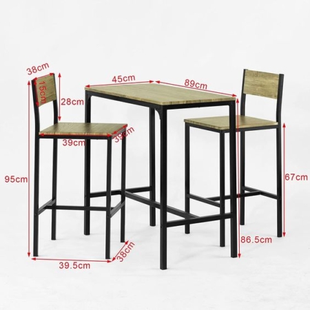 Bar Sandalyesi ve Bar Masası Takımı bartkm1